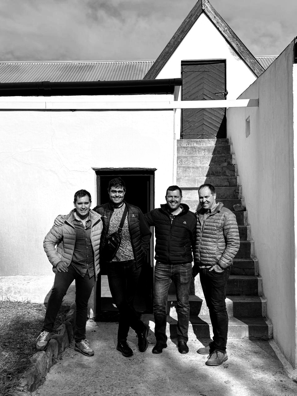 The founders of Atypical Wines at Thistle & Weed winery